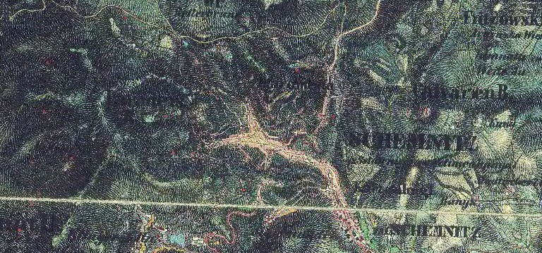 Banská Štiavnica na historických mapách
