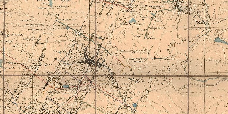 Banská Štiavnica na historických mapách