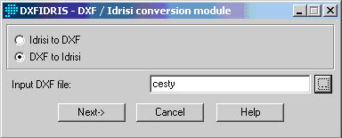 Hľadanie vhodnej oblasti - Idrisi 32