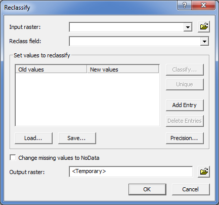 reclassify