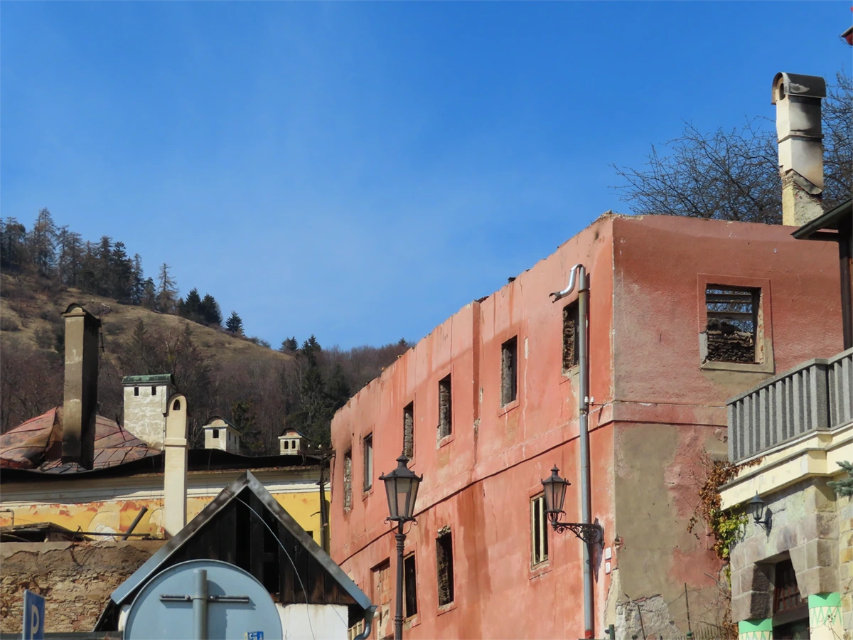 Požiar Banská Štiavnica