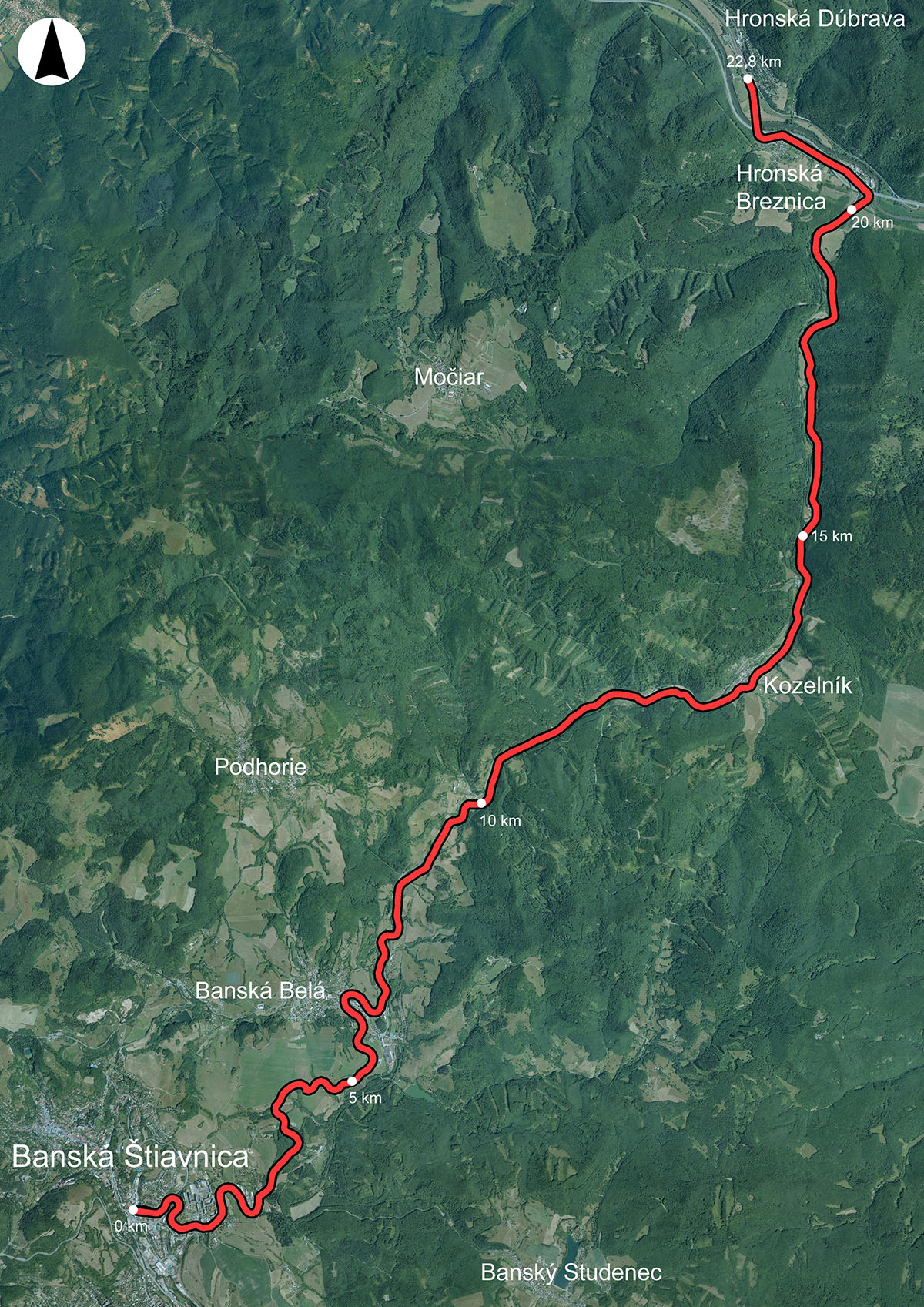 Stará úzkokoľajka Hronská Dúbrava – Banská Štiavnica