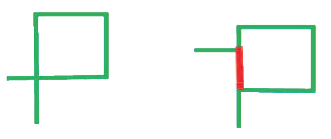 must not self overlap