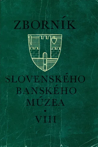 Kniha: Zborník slovenského banského múzea VII