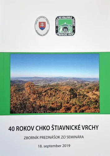 Kniha: 40 rokov CHKO Štiavnické vrchy