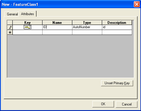 new feature class