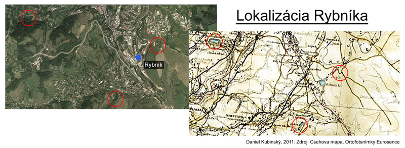 lokalizácia rybníka