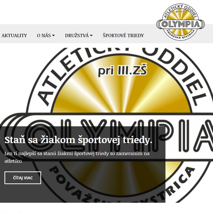 Olympia: Atletický oddiel Považská Bystrica