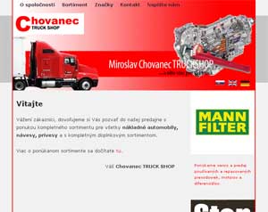 Chovanec Truck shop