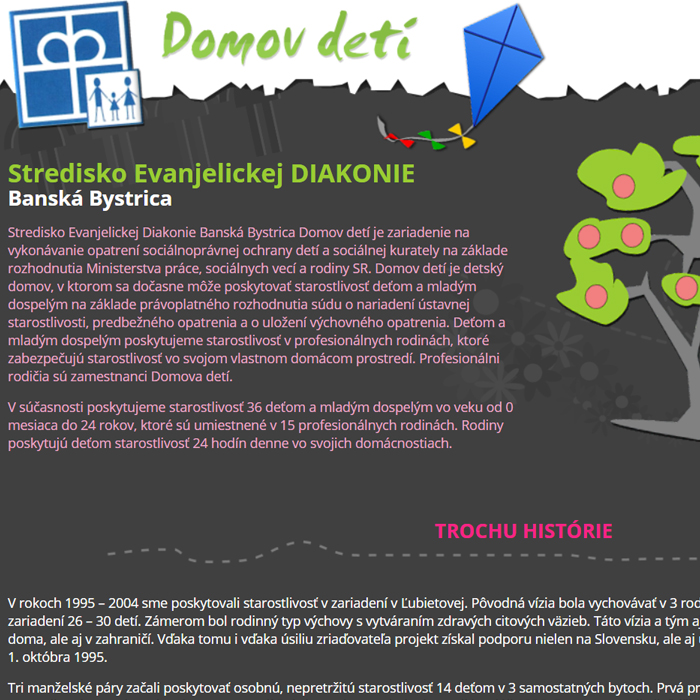 Domov detí