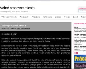 Pracovné miesta