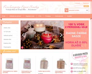Pureintegrity: sójové sviečky