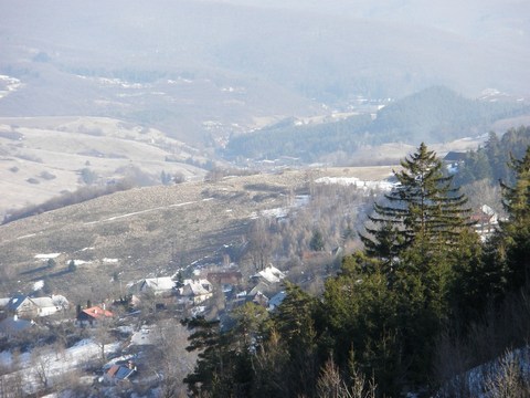 Pohľad na Svätotrojičný vrch