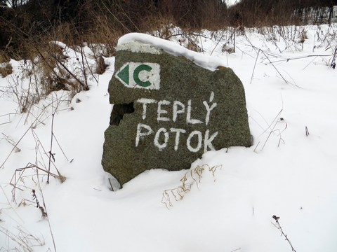 Turistická značka Teplý potok