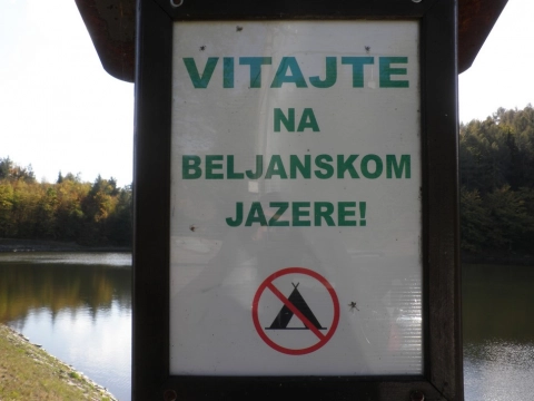 Terénny výskum - Beliansky tajch
