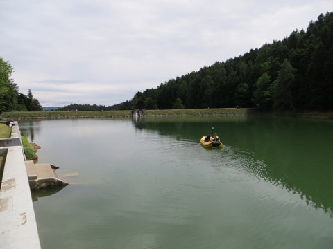 Terénny výskum - tajch Klinger