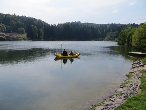 Terénny výskum - tajch Vindšachta